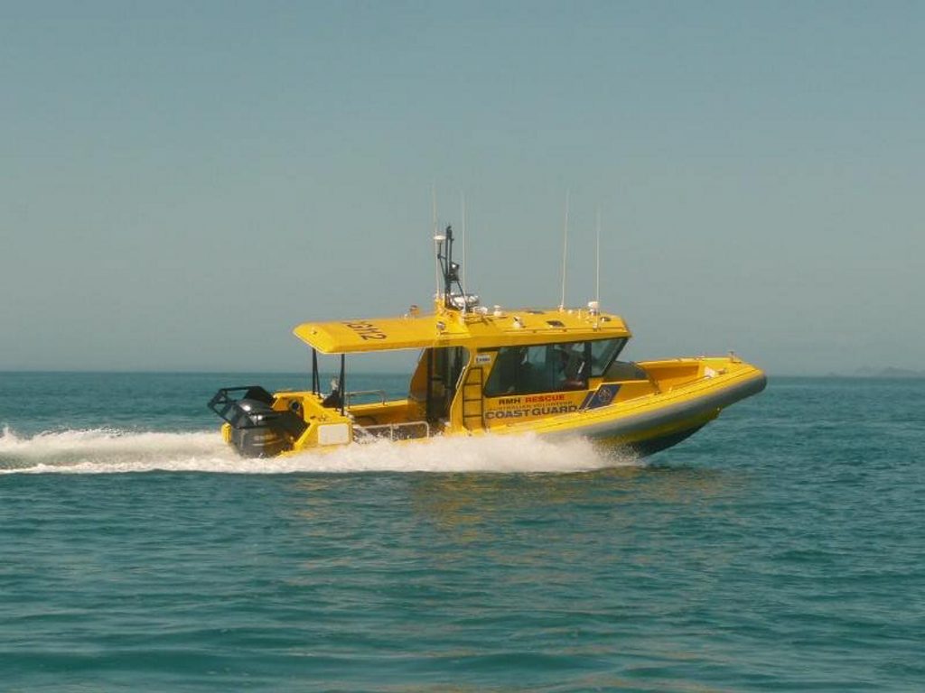 Yeppoon Coast Guard RMH Rescue Boat. Yeppoon Coast Guard RMH Rescue Boat.